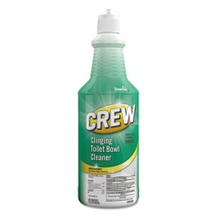 Diversey Crew Clinging Toilet Bowl Cleaner, Fresh Scent, 32 oz Squeeze Bottle, 6/Carton (CBD539698)
