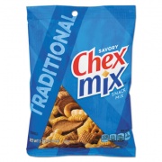 Chex Mix, Traditional Flavor Trail Mix, 3.75 oz Bag, 8/Box (SN14858)