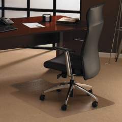 Floortex 118923LR Cleartex Ultimat Polycarbonate Chair Mat for Low/Medium Pile Carpets