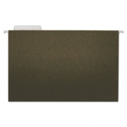 Universal Hanging File Folders, Legal Size, 1/3-Cut Tab, Standard Green, 25/Box (14213)