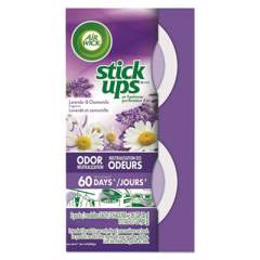 Air Wick Stick Ups Air Freshener, 2.1 oz, Lavender and Chamo mile, 12/Carton (85825CT)