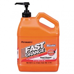 FAST ORANGE Pumice Hand Cleaner, Citrus Scent, 1 gal Dispenser, 4/Carton (25219CT)