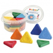 Stride Primo Triangle Crayons, Assorted Colors, 30/Pack (0771TR)