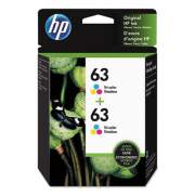 HP 63 2-pack Tri-color Original Ink Cartridges (1VV67AN)