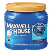 Maxwell House Coffee, Ground, Original Roast, 30.6 oz Canister, 6 Canisters/Carton (04648CT)