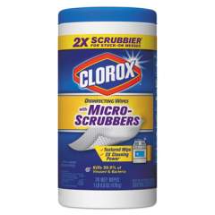 Clorox 31270EA Disinfecting Wipes with Micro-Scrubbers