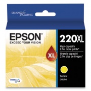 Epson T220XL420-S (220XL) DURABrite Ultra High-Yield Ink, 450 Page-Yield, Yellow