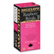 Bigelow Raspberry Black Tea, Raspberry, 0.34 lbs, 28/Box (003401)