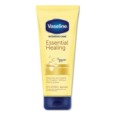 Vaseline INTENSIVE CARE ESSENTIAL HEALING BODY LOTION, 3.4 OZ SQUEEZE TUBE (04180EA)