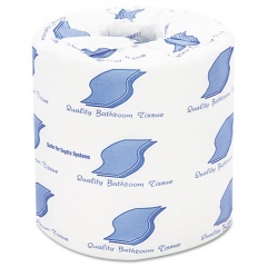 GEN Bath Tissue, Septic Safe, 2-Ply, White, 420 Sheets/Roll, 96 Rolls/Carton (800)