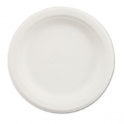 Chinet Paper Dinnerware, Plate, 6" dia, White, 1,000/Carton (21225)