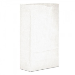 General GROCERY PAPER BAGS, 35 LBS CAPACITY, #6, 6"W X 3.63"D X 11.06"H, WHITE, 2,000 BAGS (GW6)