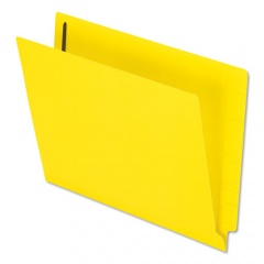 Pendaflex Colored Reinforced End Tab Fastener Folders, 2 Fasteners, Letter Size, Yellow Exterior, 50/Box (H10U13Y)