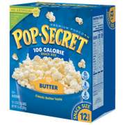 Pop Secret Microwave Popcorn, Butter, 1.2 Oz Bags, 12/box (27182)