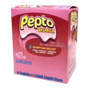 Pepto-Bismol Tablets, Two-Pack, 25 Packs/box (BXPB25)