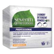 Seventh Generation Professional POWDER LAUNDRY DETERGENT, FREE AND CLEAR, 70 LOADS, 112 OZ BOX, 4/CARTON (44734)