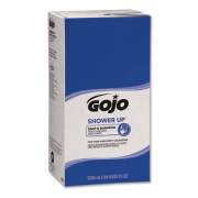 GOJO SHOWER UP SOAP AND SHAMPOO, PLEASANT SCENT, ROSE COLOR, 5,000 ML REFILL, 2/CARTON (7530)
