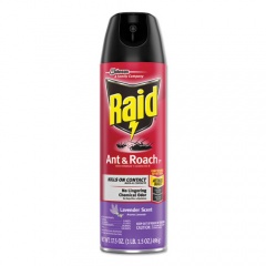 Raid Ant and Roach Killer, 17.5 oz Aerosol, Lavendar, 12/Carton (334632)