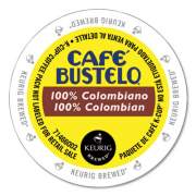 Cafe Bustelo 100 Percent Colombian K-Cups, 24/Box (6107)