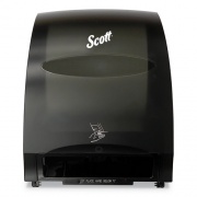 Scott Essential Electronic Hard Roll Towel Dispenser, 12.7 x 9.57 x 15.76, Black (48860)