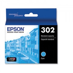 Epson T302220-S (T302) Claria Ink, Cyan