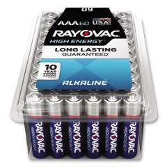 Rayovac Alkaline AAA Batteries, 60/Pack (82460PPK)