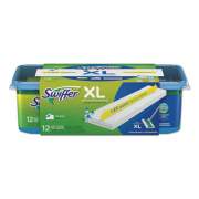 Swiffer Max/XL Wet Refill Cloths, 16 1/2 x 9, 12/Tub, 6 Tubs/Carton (74471)