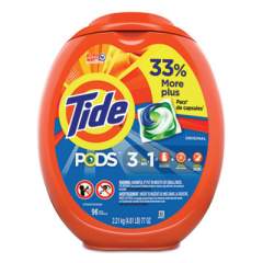 Detergent Pods, Tide Original Scent, 96/Tub (80145EA)
