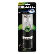 Duracell HI-PERFORMANCE SYNC AND CHARGE CABLE FOR IPAD; IPHONE; IPOD, APPLE LIGHTNING, 3 FT, WHITE (PRO926)