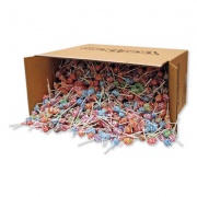 Spangler Dum-Dum-Pops, Assorted Flavors, Individually Wrapped, Bulk 30 lb Carton (534)