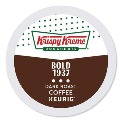 Krispy Kreme Doughnuts 6974 Bold 1937 Coffee K-Cups