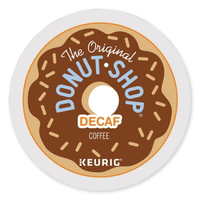 The Original Donut Shop Decaf Coffee K-Cup Pods, 96/Carton (7401)