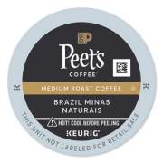 Peets Coffee & Tea 6542CT Brazil Minas Naturais Coffee K-Cups