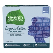 Seventh Generation 45108CT Organic Cotton Tampons