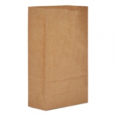 General Grocery Paper Bags, 35 lbs Capacity, #6, 6"w x 3.63"d x 11.06"h, Kraft, 2,000 Bags (GK6)