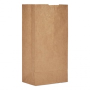 General Grocery Paper Bags, 50 lbs Capacity, #4, 5"w x 3.13"d x 9.75"h, Kraft, 500 Bags (GX4500)
