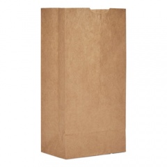 General Grocery Paper Bags, 50 lbs Capacity, #4, 5"w x 3.13"d x 9.75"h, Kraft, 500 Bags (GX4500)
