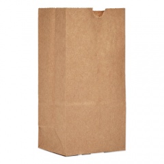 General Grocery Paper Bags, 30 lbs Capacity, #1, 3.5"w x 2.38"d x 6.88"h, Kraft, 500 Bags (GK1500)