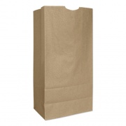 General Grocery Paper Bags, 57 lbs Capacity, #16, 7.75"w x 4.81"d x 16"h, Kraft, 500 Bags (GX16)