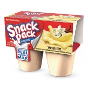 Snack Pack PUDDING CUPS, VANILLA, 3.5 OZ CUP, 48/CARTON (2522788)