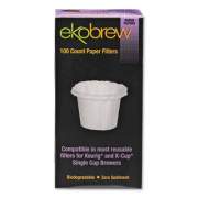 ekobrew 1611541 Paper Filters for Single Cup Brewers