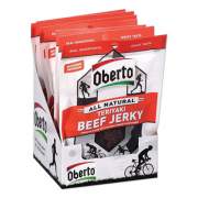 Oberto ALL NATURAL BEEF JERKY, TERIYAKI, 1.5 OZ POUCH, 8/BOX (2251287)