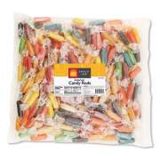 Snack Jar MINI HARD CANDY RODS, ASSORTED, 2.7 LB BAG, APPROXIMATELY 65 PIECES (1680286)
