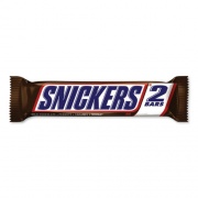 Snickers SHARING SIZE CHOCOLATE BARS, MILK CHOCOLATE, 3.29 OZ, 24/BOX (897905)