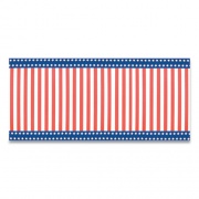 Pacon Corobuff Corrugated Paper Roll, 48" x 25 ft, Stars and Stripes (0019841)