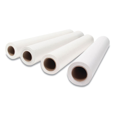Medical Arts Press STANDARD EXAM TABLE PAPER ROLL, SMOOTH-FINISH, 18" X 225 FT, WHITE, 12/CARTON (815863)