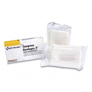 First Aid Only COMPRESS BANDAGES, 3" X 2", 2/BOX (71340)