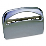 Impact Metal Half-Fold Toilet Seat Cover Dispenser, 16.35 x 2.45 x 11.55, Chrome (25131700)