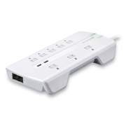 360 Electrical VISIONARY 3.4 SURGE PROTECTOR, 8 AC OUTLETS, 6 FT CORD, 3150 J, WHITE (2472794)