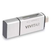 Vivitar 5-1 MULTIFUNCTION CARD READER, USB TYPE C, USB 2.0, OTG (2716268)
